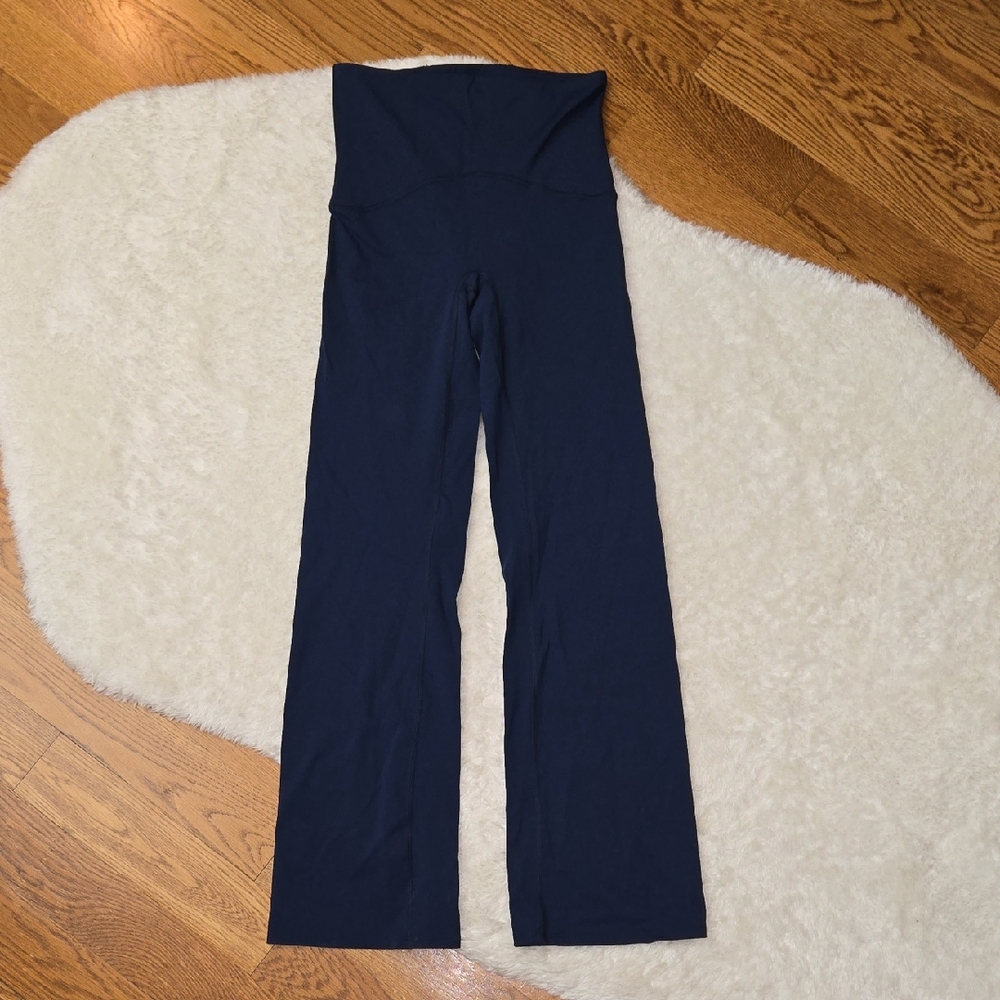 SPANX Navy Booty Boost Athletic Pants, Womens Medium